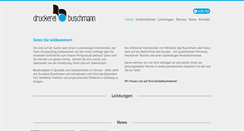 Desktop Screenshot of druckerei-buschmann.de