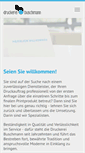 Mobile Screenshot of druckerei-buschmann.de